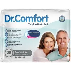 Dr.Comfort XL 30'lu Belbantlı Yetişkin Hasta Bezi