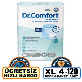 Dr.Comfort Yetişkin 120 Adet XLarge Emici Külot