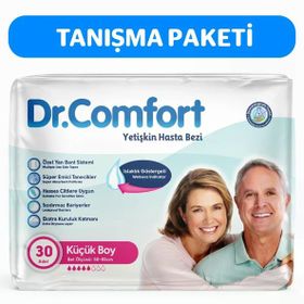 Dr.Comfort Yetişkin Bel Bantlı Small 30 Adet Hasta Bezi