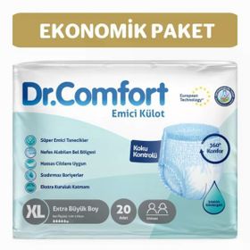 Dr.Comfort Yetişkin Ekstra Large 20 Adet Emici Külot