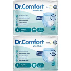 Dr.Comfort Yetişkin Emici Külot Large 30x2 Adet Hasta Bezi