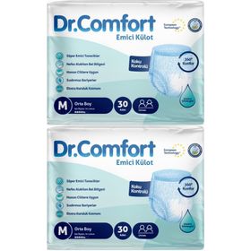 Dr.Comfort Yetişkin Emici Külot Medium 30x2 Adet Hasta Bezi