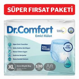 Dr.Comfort Yetişkin Extra Large 120 Adet Emici Külot