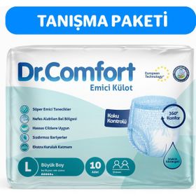 Dr.Comfort Yetişkin Large 10 Adet Emici Külot