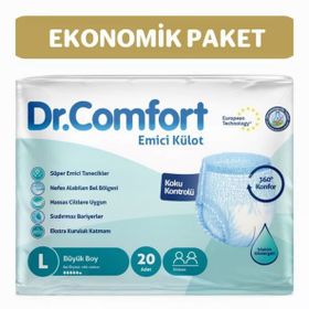 Dr.Comfort Yetişkin Large 20 Adet Emici Külot