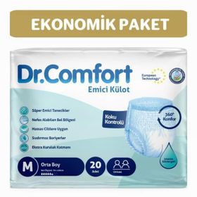 Dr.Comfort Yetişkin Medium 20 Adet Emici Külot