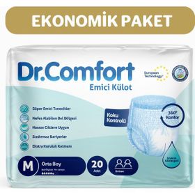 Dr.Comfort Yetişkin Medium 20 Adet Emici Külot