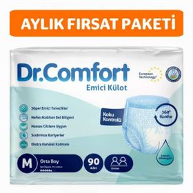 Dr.Comfort Yetişkin Medium 90 Adet Emici Külot