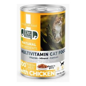 Dr. Dior 12x415 gr Tavuklu Yetişkin Kedi Konservesi