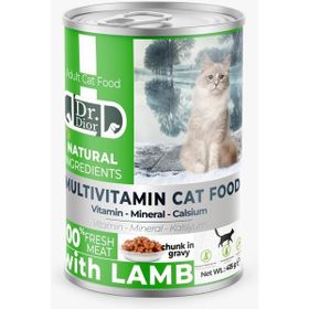 Dr. Dior 415 gr Kuzulu Yetişkin Kedi Konservesi