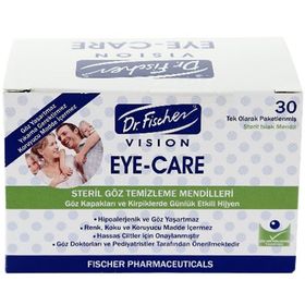 Dr. Fischer Eye-Care Steril 30'lu Göz Temizleme Mendili