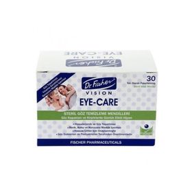 Dr. Fischer Eye-Care Steril 30'lu Göz Temizleme Mendili