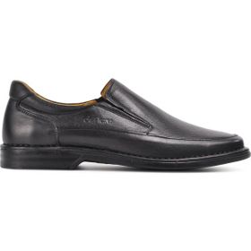 Dr.Flexer M061603 Siyah Hakiki Deri Erkek Günlük Ayakkabı