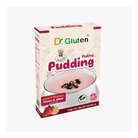 Dr.Gluten 112 gr Glutensiz Çilekli Kinoalı Puding (2 adet)