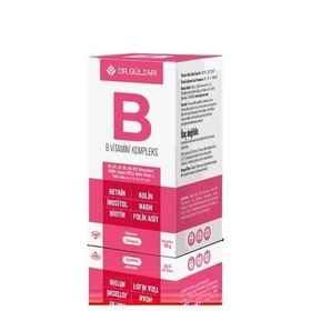 Dr. Gülzari Vitamin B Kompleks 30 Kapsül