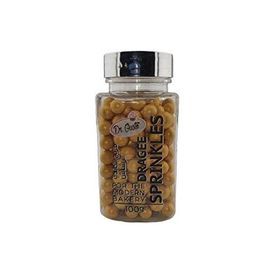 Dr. Gusto 100 gr 8 mm Altın Boncuk Şeker