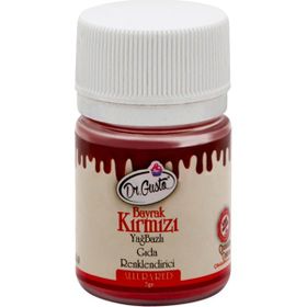Dr Gusto 7 kg Bayrak Kırmızı Yağ Bazlı Toz Gıda Boyası