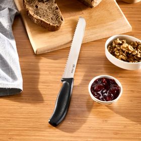 Dr.Inox 32 CM Siyah Ekmek Bıçağı