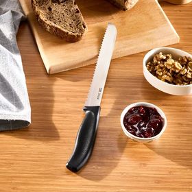 Dr.Inox 32 CM Siyah Ekmek Bıçağı