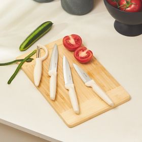 Dr. Inox 4 Parça Bej Bıçak Seti