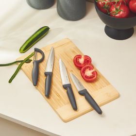 Dr.Inox 4 Parça Gri Bıçak Seti