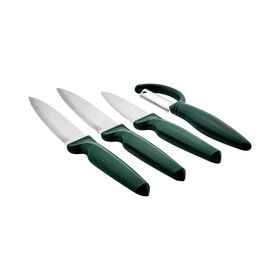 Dr.Inox 4 Parça Yeşil Bıçak Seti