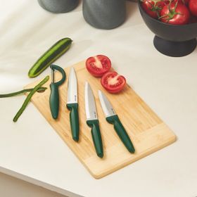 Dr.Inox 4 Parça Yeşil Bıçak Seti