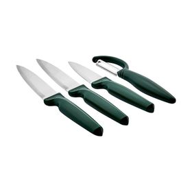 Dr.Inox 4 Parça Yeşil Bıçak Seti