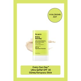 Dr. Jart Every Sun Day Ultra Şeffaf SPF30 19 GR Güneş Koruyucu Stick