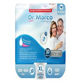 Dr. Marco 120 Adet XL Belbantlı Hasta Bezi