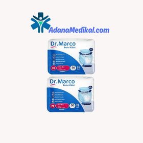 Dr Marco 2x30 Medium Belbantlı Yetişkin Hasta Bezi