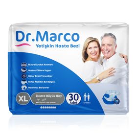 Dr. Marco 30 Adet Belbantlı XL Hasta Bezi