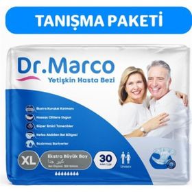 Dr. Marco 30 Adet Belbantlı XL Hasta Bezi