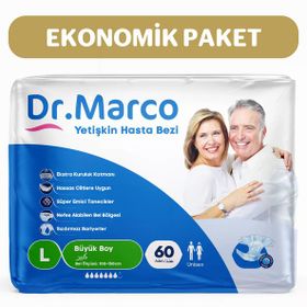 Dr. Marco Bel Bantlı Large 60 Adet Yetişkin Hasta Bezi