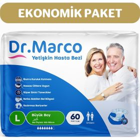 Dr. Marco Bel Bantlı Large 60 Adet Yetişkin Hasta Bezi
