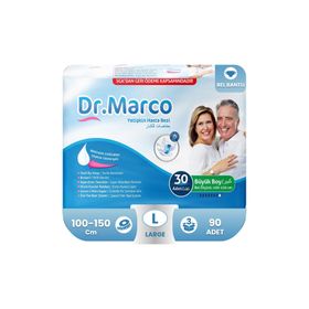 Dr. Marco Bel Bantlı Large 90 Adet Yetişkin Hasta Bezi