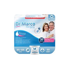 Dr. Marco Bel Bantlı Medium 60 Adet Yetişkin Hasta Bezi