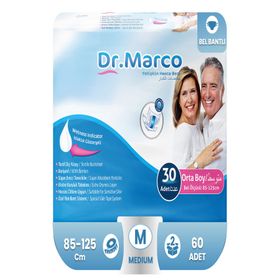 Dr. Marco Bel Bantlı Medium 60 Adet Yetişkin Hasta Bezi