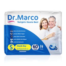 Dr. Marco Bel Bantlı Small 60 Adet Yetişkin Hasta Bezi