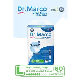 Dr. Marco Emici Külot L 2x30 Adet Hasta Bezi