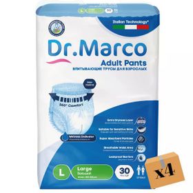 Dr. Marco Emici Külot L 4x30 Adet Hasta Bezi