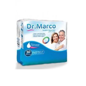 Dr. Marco Külotlu Büyük Boy 30 Adet Hasta Bezi