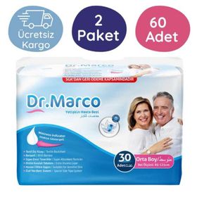 Dr. Marco Medium 30'lu 60 Adet Emici Külotlu Hasta Bezi