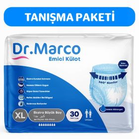 Dr. Marco Yetişkin Ekstra Large 30 Adet Emici Külot