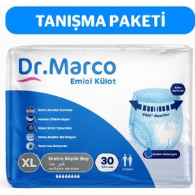 Dr. Marco Yetişkin Ekstra Large 30 Adet Emici Külot