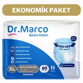 Dr. Marco Yetişkin Ekstra Large 60 Adet Emici Külot