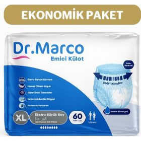 Dr. Marco Yetişkin Ekstra Large 60 Adet Emici Külot