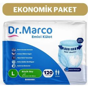 Dr. Marco Yetişkin Large 120 Adet Emici Külot