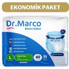 Dr. Marco Yetişkin Large 60 Adet Emici Külot