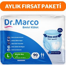 Dr. Marco Yetişkin Large 90 Adet Emici Külot